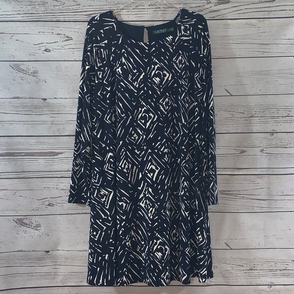 Ralph Lauren Dresses & Skirts - NWOT RALPH LAUREN Navy Blue/White Dress